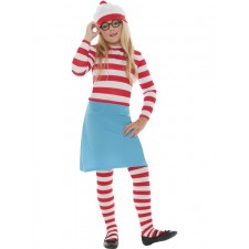 Girls Where's Wally Costume