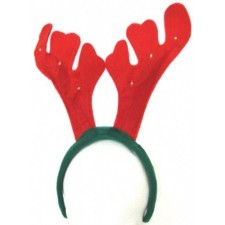 Reindeer Antler Headband With Lights And Music