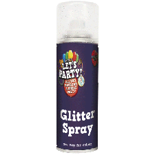 Glitter Spray Silver