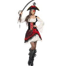 Glamorous Pirate Lady Costume