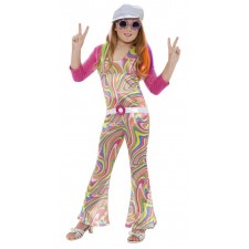 Girls Groovy Glam 70s Costume 