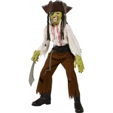 Boys Cut Throat Pirate Costume