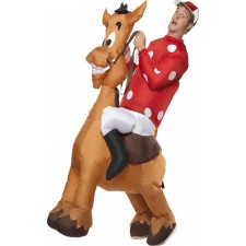 Inflatable Jockey Costume