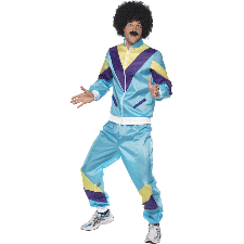 80's Blue Shell Suit