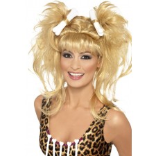 Crazy Cavegirl Bunches Wig