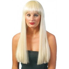 Beauty Wig Blonde Fancy Dress Smiffys
