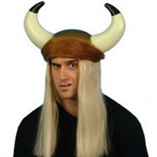 Viking Helmet With Hair 