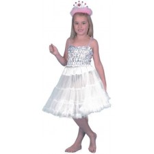 Layered Net White Underslip Smiffys