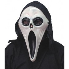Scream Scary Non Licenced Mask - glow in the dark Smiffys