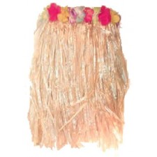 Straw Hawaiian Skirt