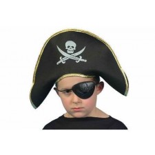 Hat Childs Pirate Captain Hat Smiffys