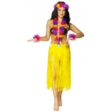 Hawaiian 4 Piece Garland Fancy Dress Set
