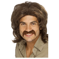 Brown 70`s Tash