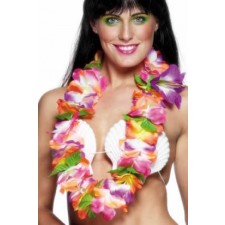 Large Hawaiian Garland Brightly Coloured Smiffys
