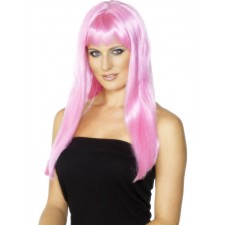Pink Mystique Wig
