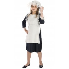 Girls Victorian Fancy Dress Costume
