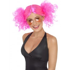 Pink Pigtails Wig