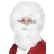 Santa Beard And Wig Fancy Dress Set 
