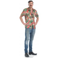 Mens Hawaiian Fancy Dress Shirt