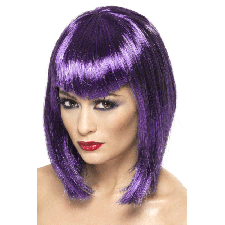 Purple Vamp Wig
