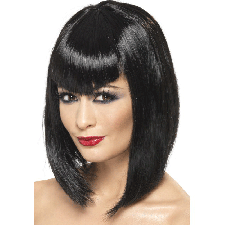 Black Vamp Wig