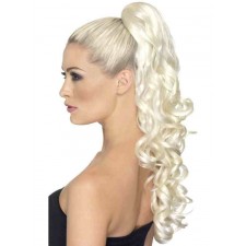 Ladies Blonde Curly Ponytail Hair Extension