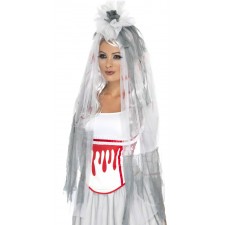Halloween Blood Drip Veil
