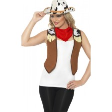 Ladies Cowgirl Fancy Dress Instant Kit