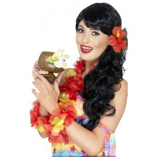 Hawaiian Coconut Cup Fancy Dress Accessory