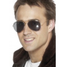 Gold Frame Aviator Glasses