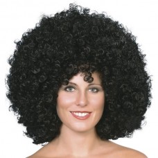 70s Mega Huge Afro Wig Black