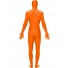 Orange Second Skin Costume