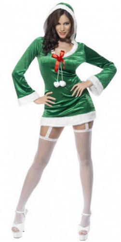 sexy christmas elf fancy dress